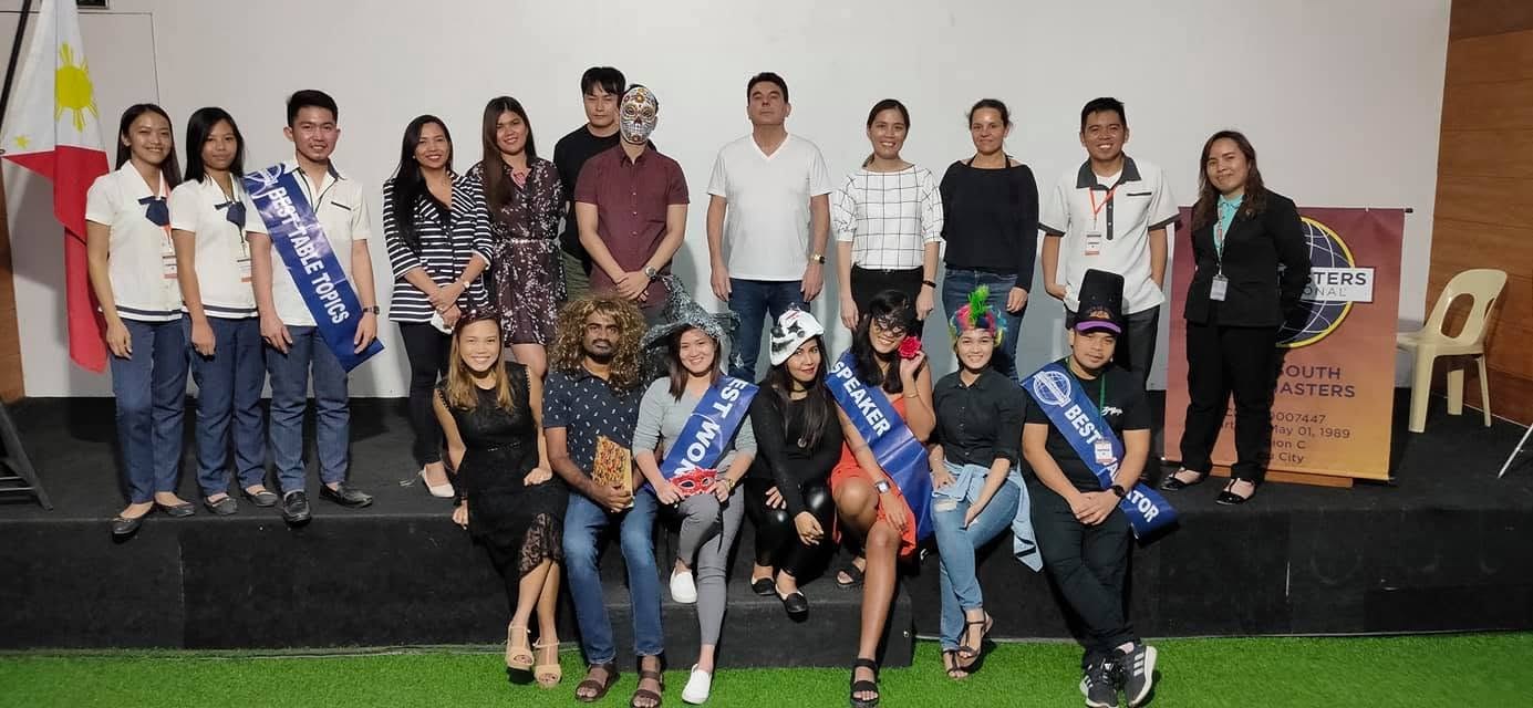 Cebu South Toastmasters Club members at their SMEAG venue